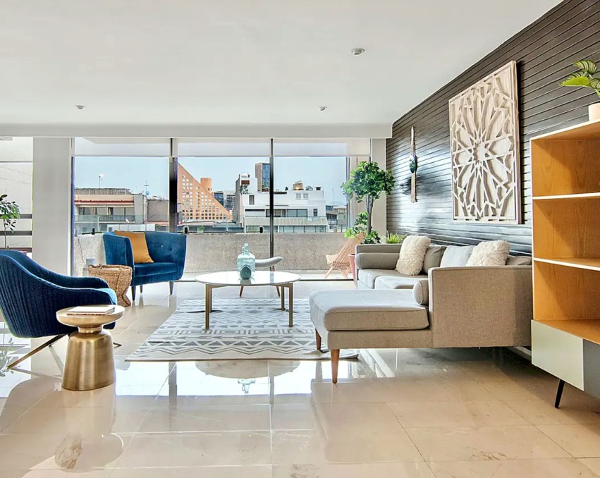 Departamento de 315 m2 en venta, remodelado, en Polanco