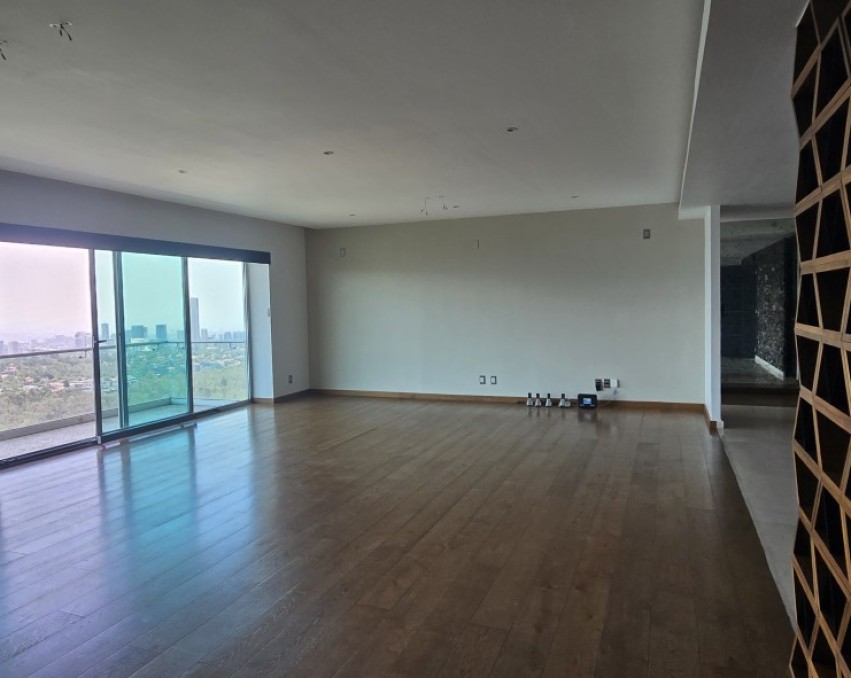 Departamento en renta, con terraza, bella vista, Santa Fe, Cuajimalpa