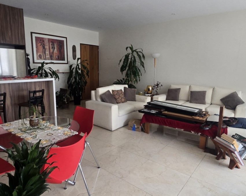 Departamento de 84 m2, con balcón y seguridad, en Col. Nápoles