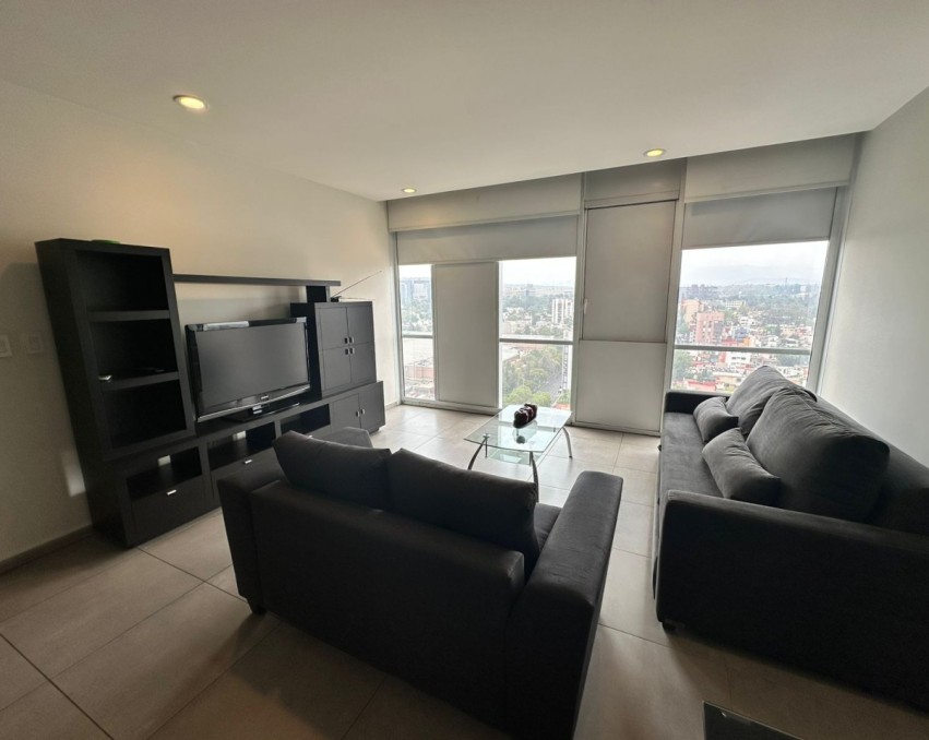 Departamento amueblado en renta, Carso, Nuevo Polanco