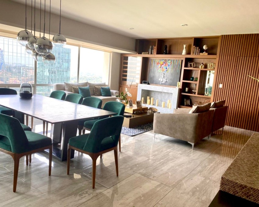 Departamento en renta, frente a la Mexicana, Santa Fe, Cdmx