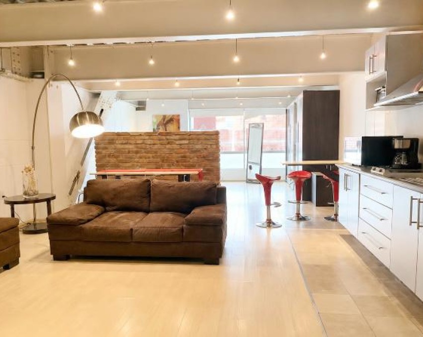 Loft en renta, amueblado y equipado, Arquímedes, Polanco