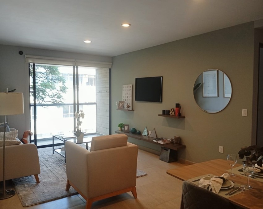 Departamento en venta, 3 recámaras, balcón en Del Valle Centro, Benito Juárez