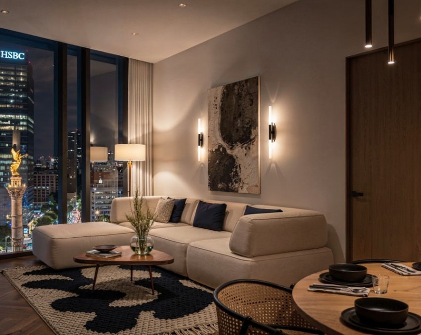Departamento en preventa, 98 m2, frente al Ángel, en Reforma, Juárez